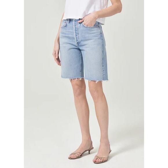 Agolde Pants - NWT! Agolde Women's 90's Mid Rise Loose Fit Shorts SIZE-32